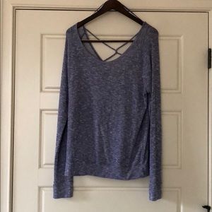 Purple light sweater